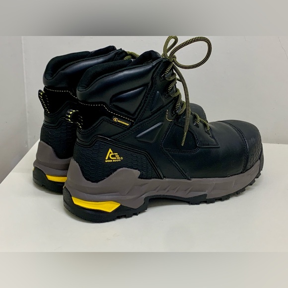Men’s 10 Women’s 11.5 Shoes For Crews ACE Redrock Waterproof Hard Toe Work Boots - Picture 2 of 16